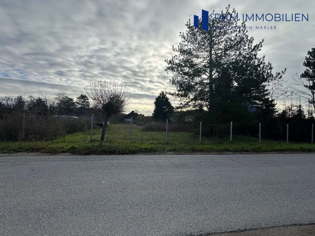 Traumhaftes Baugrundstück in Gänserndorf – 1.500 m² auf zwei Parzellen um 820.000€! - Bild 1