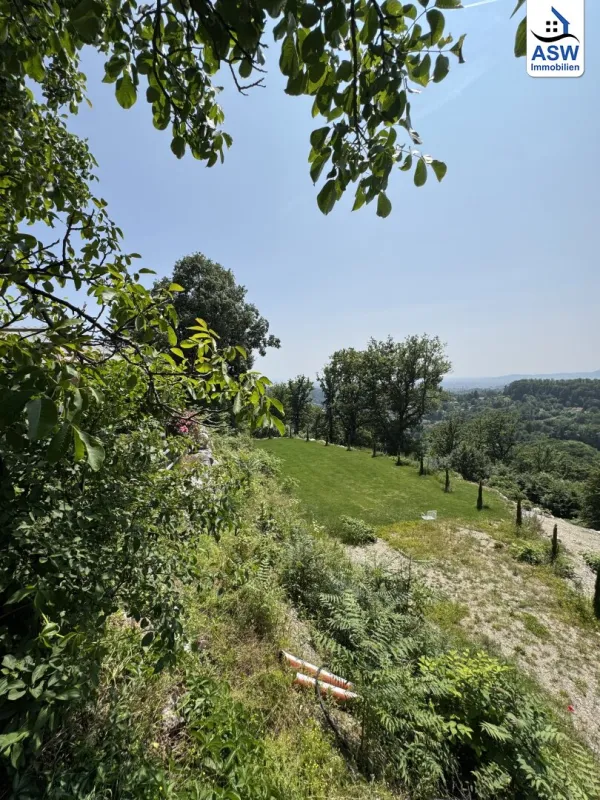 Idyllisch gelegenes Grundstück mit herrlichem Blick über Graz! - Bild 1