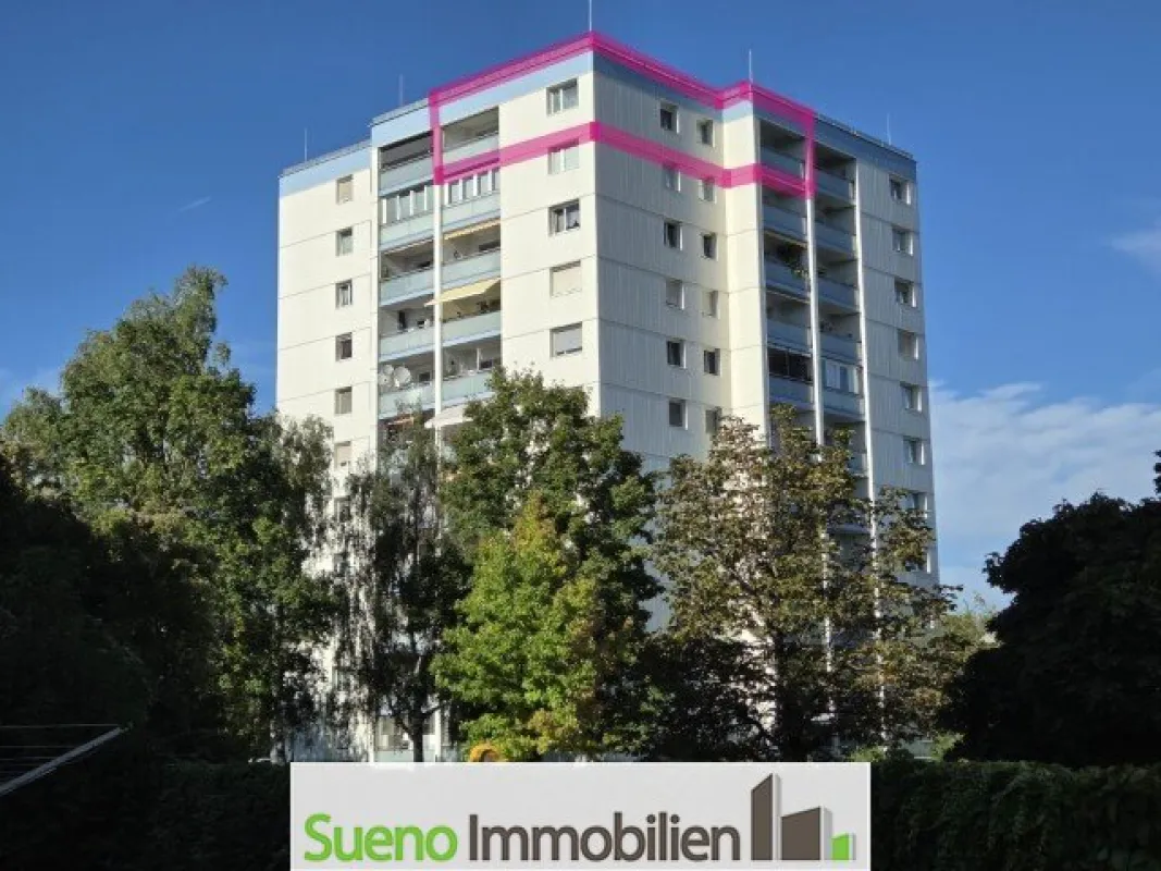 Großzügige u helle 4- Zimmer-Wohnung mit ca 107m2 (Penthouse-Etage) - mega Ausblick! - Bild 1