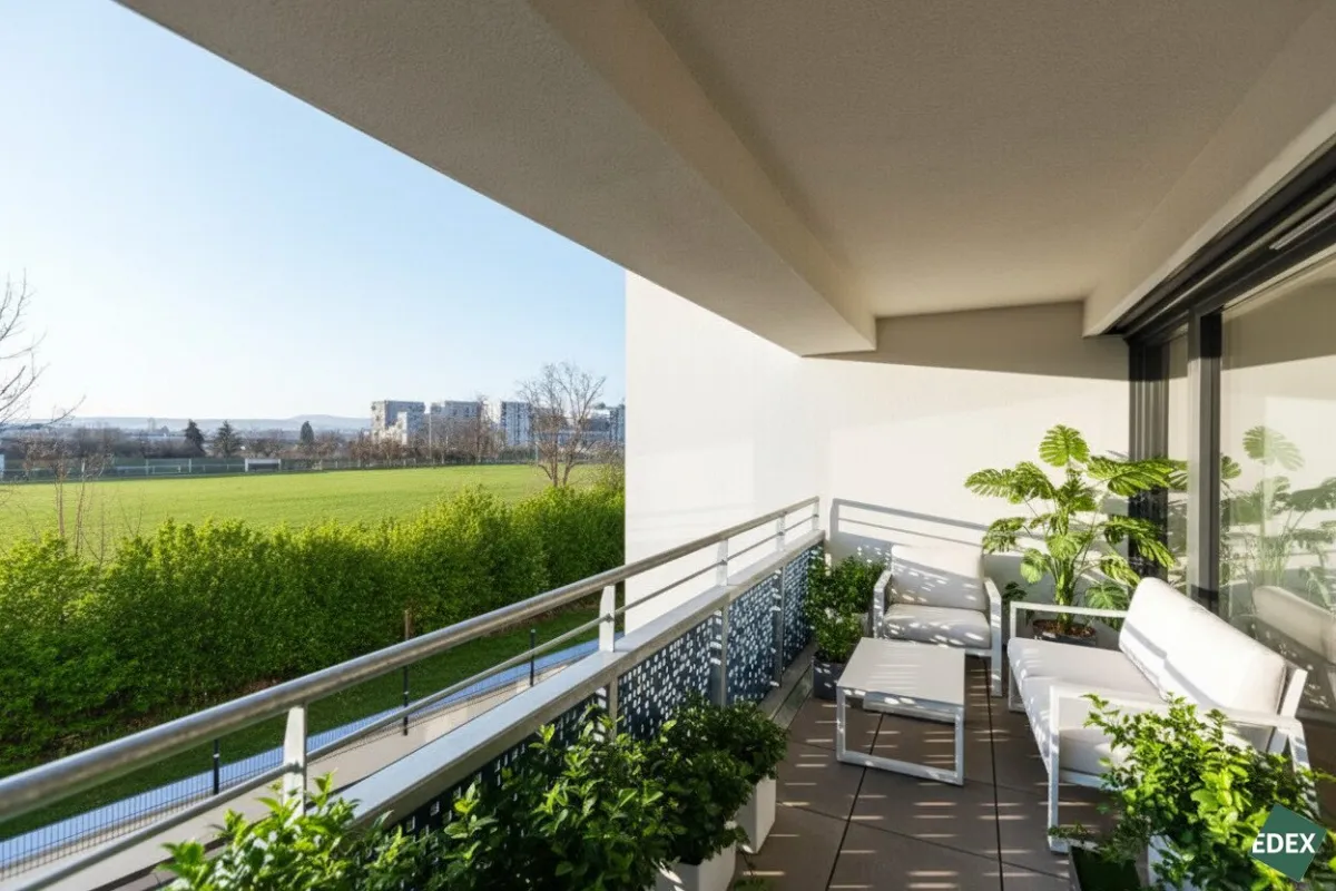 PROVISIONSFREI - ERSTBEZUG - Bezugsfertige 3-Zimmer-Eigentumswohnung mit Balkon und Küche - Bild 1