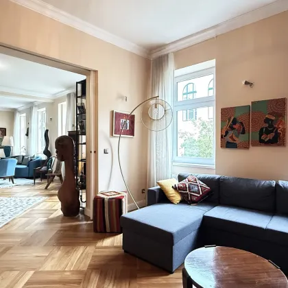RARITÄT - ERSTKLASSIGE STILWOHNUNG  mit 2 LOGGIEN (je 15m²)  - 2024 GENERALRENOVIERT - 5 ZIMMER - 2 BÄDER -  GRÜNBLICK und vieles mehr - Bild 3