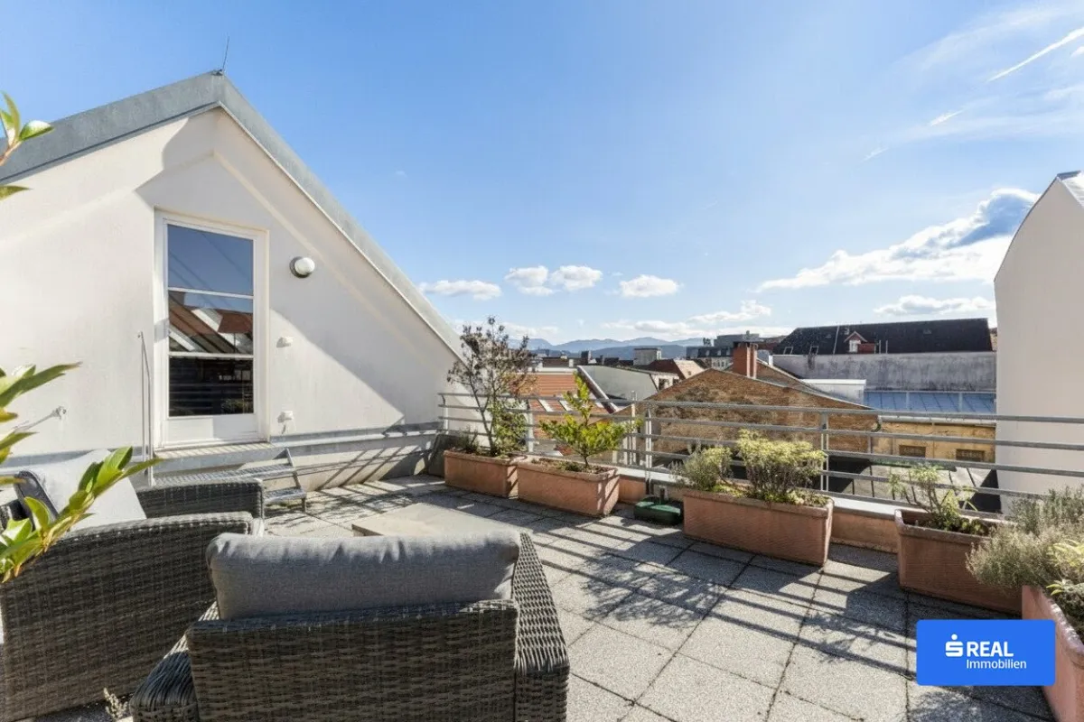 Eleganz trifft Weitblick - klassisches Penthouse mit Charakter - Bild 1