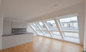 Erstbezug: Moderne Dachgeschosswohnung mit Balkon in 1180 Wien