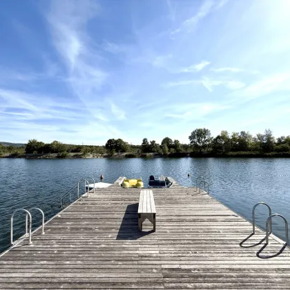 ERSTBEZUG MIT BADESTEG AM WASSER: Ruhelage mit Fernblick über die Donau I großzügige Terrassen & geräumige Wohnküche - Bild 3