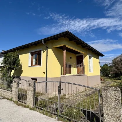 Kleines Haus, großes Glück – wohnen im Grünen mit Zuganbindung nach Wien! - Bild 2