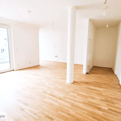 Erstbezug! 3-Zimmer-Wohnung mit Terrasse inkl. Küche in der Nähe  U1 Kagraner Platz - Bild 3