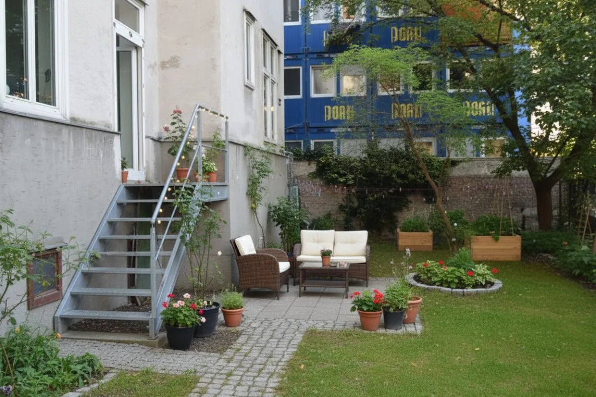 Gartenwohnung zum Selbstgestalten! - Bild 1