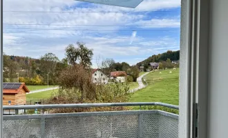 NATURVERBUNDEN: Sonnige 4-Zimmer-Wohnung mit 4 Balkonen und Parkplatz