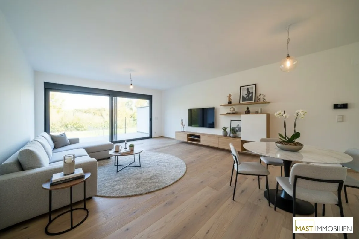 Koffer packen - einziehen! Bezugsfertige Doppelhaushälfte mit Blick auf das Wasser und 464 m2 Grundfläche! - Bild 1