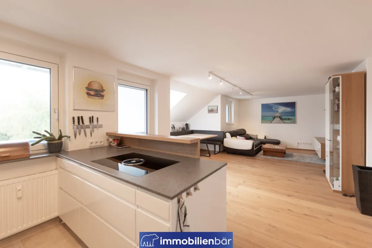Lovely Modern Home mit Grünblick - Top-Sanierte 4-Zimmer-Wohnung mit Balkon, Tiefgarage und Blick ins Grüne im Zentrum von Bad Schallerbach - Bild 1
