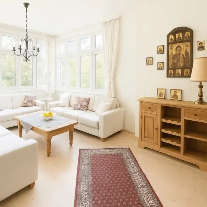 Altbaucharme mit Donau-Nähe – 3-Zimmer-Wohnung mit Wintergarten - Bild 3