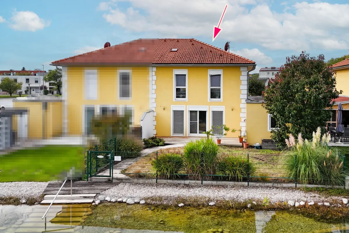 Stilvolle Seeresidenz mit Garten und privatem Seezugang Nähe Baden - Bild 1