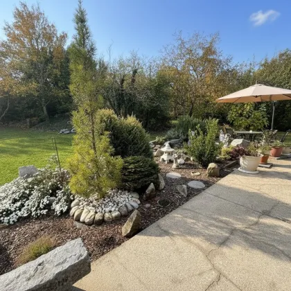 NATUR TRIFFT KOMFORT – hochwertiges Einfamilienhaus - ca. 524m² Grund - ca. 180m² NFL - 5 Zimmer - Terrasse - 2 Stellplätze - gepflegter Garten - Bild 2