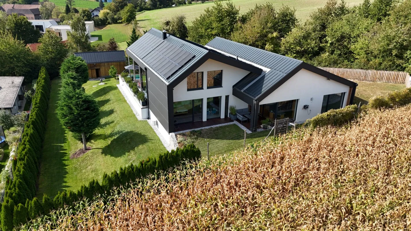 Architekten Villa I Kirchstetten I 365 m² - 6 Zimmer I Infinity Pool I Sauna I Whirlpool I Garten & Terrassen I Garage - Bild 1