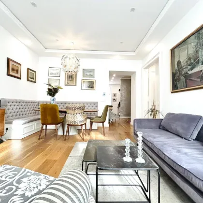 Designerwohnung mit 4 Zimmern und separater Küche – exklusive Altbau-Residenz mit Wiener Charme - Bild 3