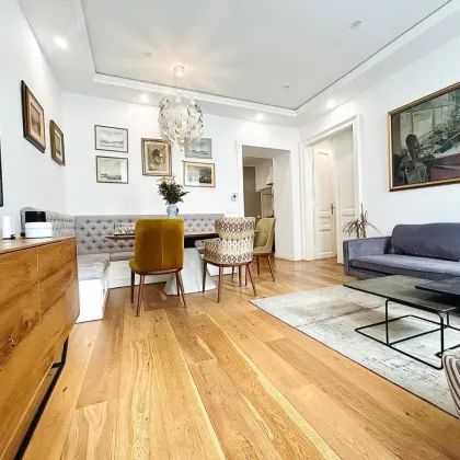 Designerwohnung mit 4 Zimmern und separater Küche – exklusive Altbau-Residenz mit Wiener Charme - Bild 2