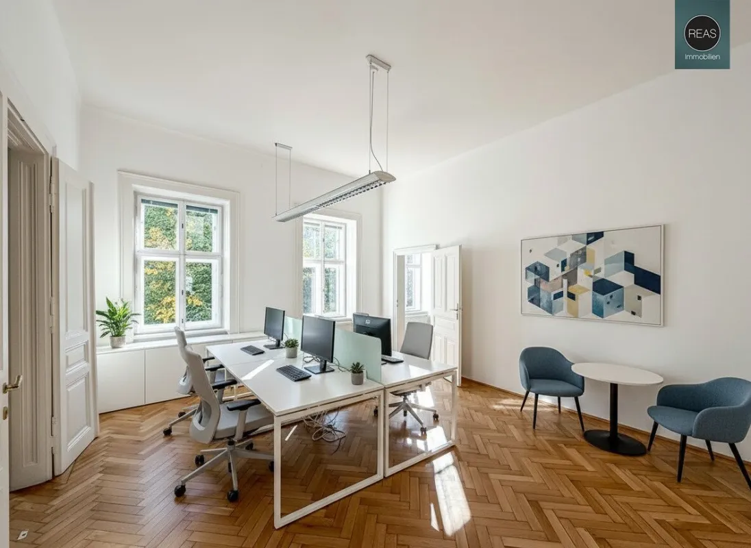 Klimatisiertes Büro bei neuer U5 Station! Repräsentatives Haus in bester Innenstadtlage bei der Votivkirche! - Bild 1