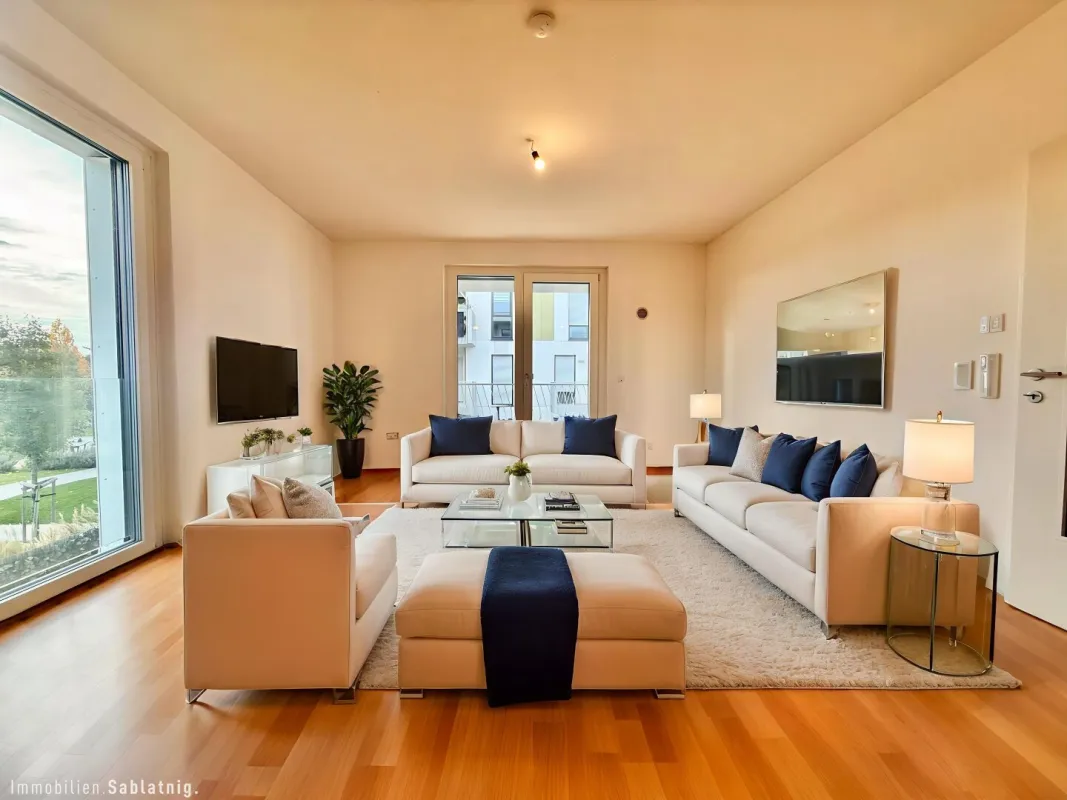 MODERN - RUHIG - GRÜN! Traumhafte 2-Zimmer-Wohnung mit Balkon in 1210 Wien! - Bild 1