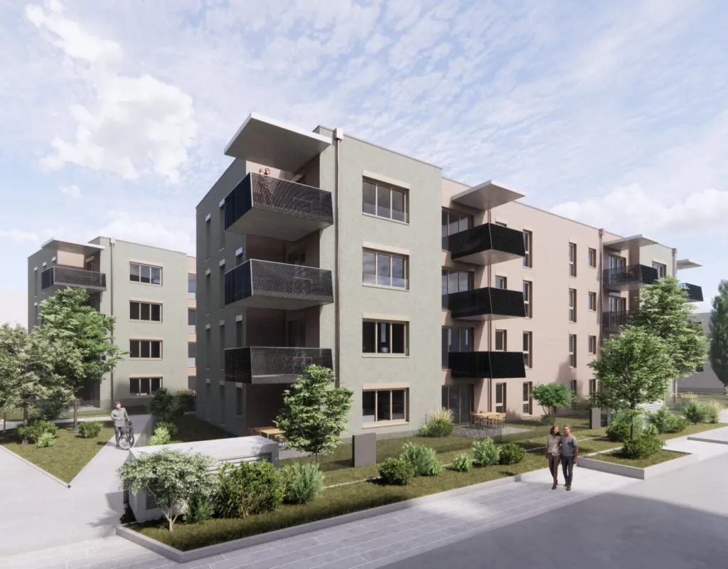 ERSTBEZUG "ein viertel grün" in Wr. Neustadt - 3 Zimmer Traum mit Balkon - inkl. Tiefgaragenstellplatz in bester Lage - provisionsfrei - Bild 1