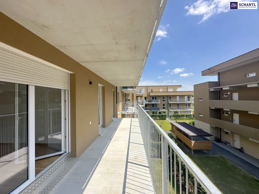 Wohnen auf höchstem Niveau – 4-Zimmer-Neubauwohnung mit SONNENBALKON! Erstbezug – provisionsfrei! - Bild 1