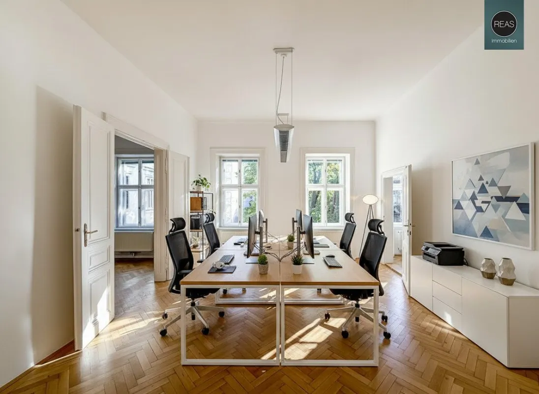 Klimatisiertes Büro bei neuer U5 Station! Repräsentatives Haus in bester Innenstadtlage bei der Votivkirche! - Bild 1