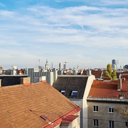 TERRASSENHIT, DACHGESCHOSS, 138 m2 Maisonette mit 45 m2 Terrasse, 3 Zimmer, Wohnküche, Wannenbad, Rembrandtstraße - Bild 3