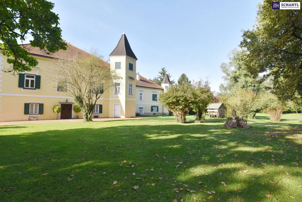 MÄRCHENHAFTE Wohnung im SCHLOSS inklusive Nutzung des SCHLOSSGARTENS! Ab sofort verfügbar! - Bild 1