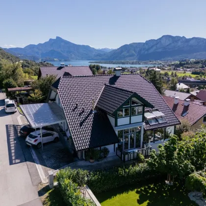 Top Immobilie - Zweifamilienhaus im Salzkammergut-Stil mit Seeblick in Bestlage von Mondsee ! - Bild 3