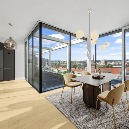 Einzigartiger Blick über den Stadtpark und die Innenstadt: Großzügige DG-Wohnung - Bild 3