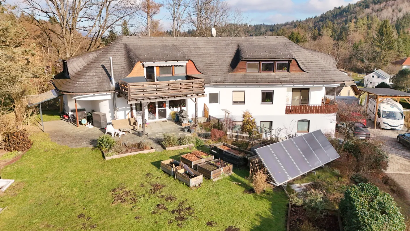 Mehrfamilienhaus mit 5 Einheiten - & riesigem Garten, unweit des Wörthersees und Krumpendorf! - Bild 1