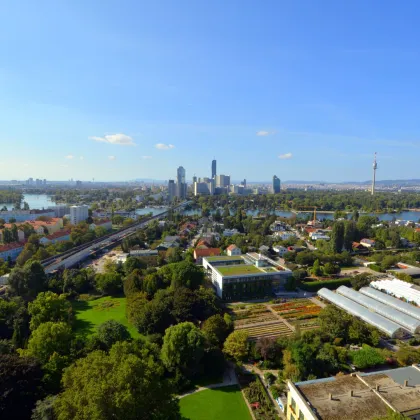 TEILMÖBLIERT MIT LOGGIA - POOL/SAUNA/FITNESS - VIENNA 22 MIT FERNBLICK - Bild 2