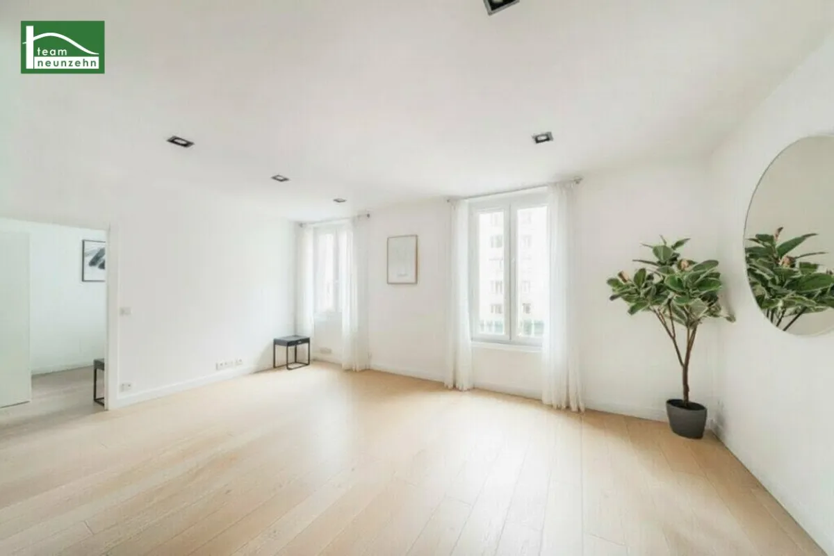 Klimatisierte Wohnung in Hofruhelage am Hohen Markt mit Stellplatzberechtigung! 2 Bäder und Balkon! - Bild 1