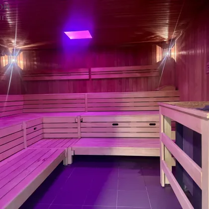 Gartenwohnung mit unverbaubarem Waldblick - unbegrenzter Nutzung von Hallenbad, Sauna, Turnsaal - Bild 3