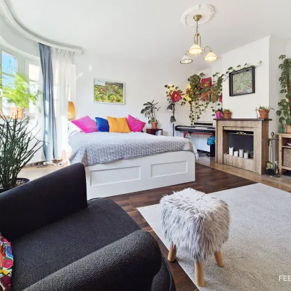 Charmante 3-Zimmer-Wohnung mit Kamin in aufstrebender & urbaner Lage! - Bild 2