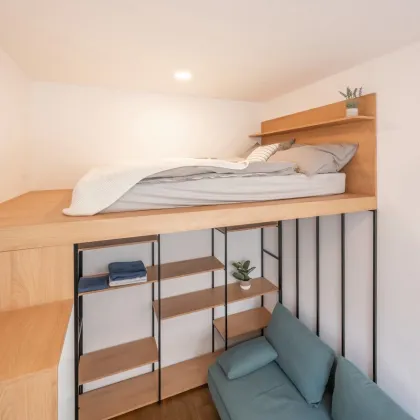 ++NEU++ Einzigartiges 1-Zimmerapartment mit Tischlermöbel, perfekt für Anleger! - Bild 3