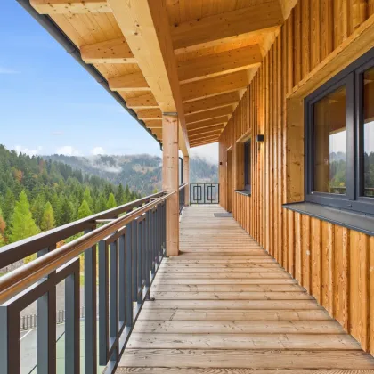 Traumhafte 5-Zimmer-Wohnung in Sonnleitn: Neuwertig, 3 Balkone. Direkt im Schigebiet Nassfeld (100 Meter vom Lift entfernt). - Bild 2