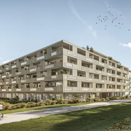großzügige 4-Zimmer-Wohnung am Bindermichl, lichtdurchfluteter Wohnbereich, Balkon Richtung begrüntem Innenhof, elektrische Raffstores - Bild 3