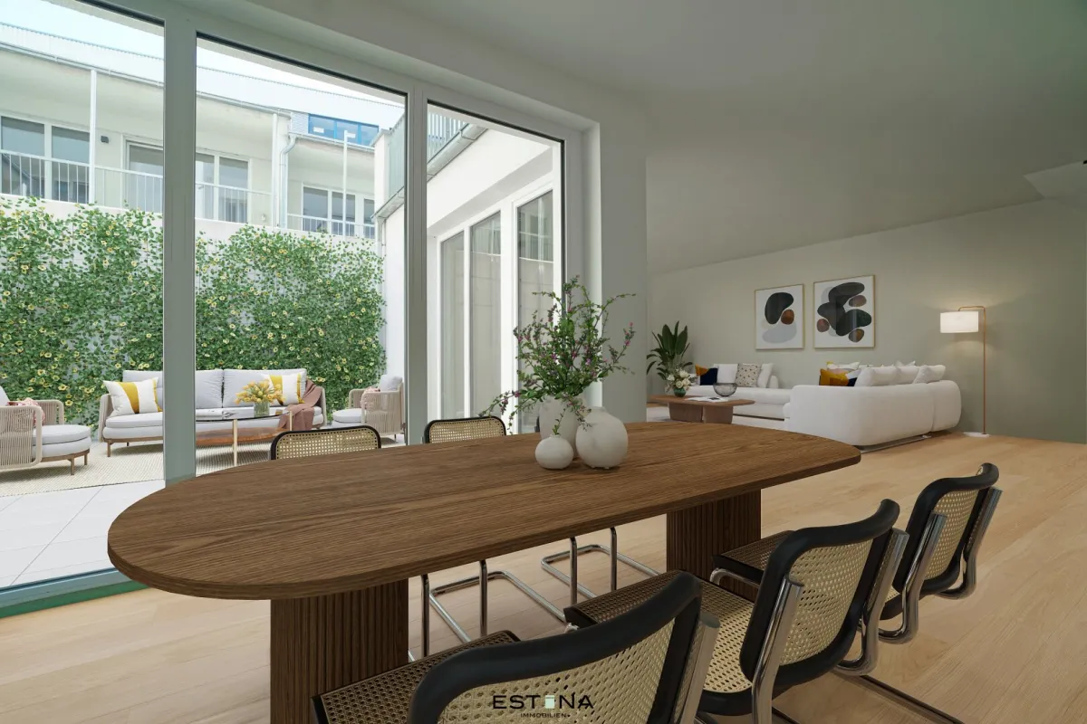 Erstbezug | Moderne Maisonette mit Atrium - Nähe U4 Station Unter Sankt Veit - Bild 1
