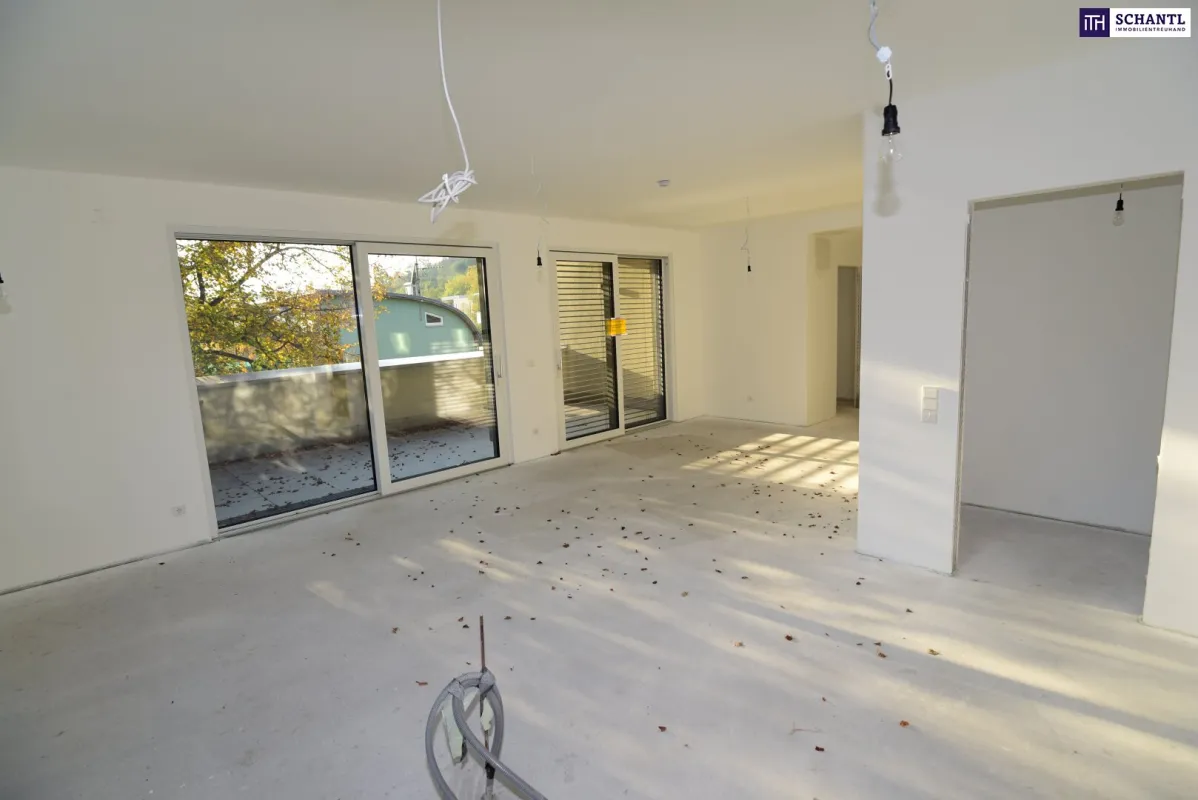 Wohnen im Grünen - Exklusive Neubauwohnung in Graz-Mariatrost mit modernem Komfort und idyllischer Aussicht! - Bild 1