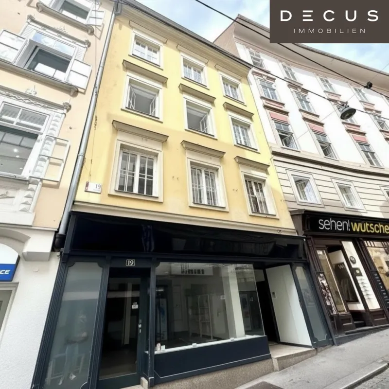 | ANSPRECHENDES GESCHÄFTSLOKAL | SEHR GUTE FREQUENZLAGE | STARKE SICHTBARKEIT|  FLEXIBLE NUTZFLÄCHE | INNENSTADT - Bild 1