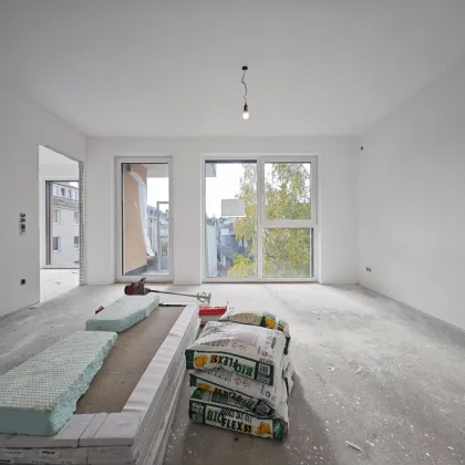 Erstbezug nach Errichtung | südseitige 2-Zimmerwohnung mit Balkon in ruhigen Innenhof | optionale Tiefgaragenplätze | Luftwärmepumpe - Bild 3