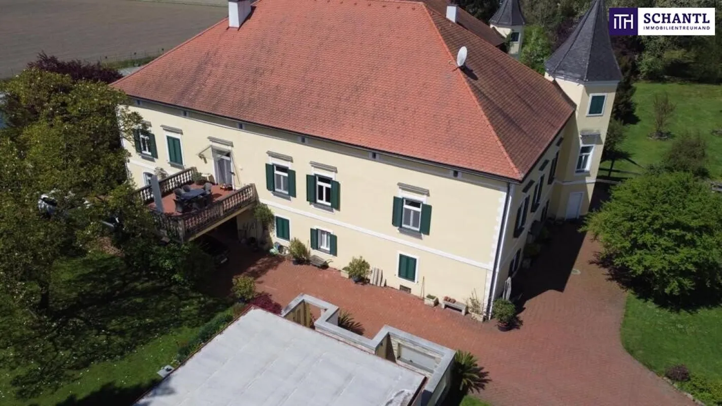 Ein Märchenschloss Nähe Wildon-komplett saniert mit prachtvoller ca. 40.000m² Parkanlage - Biomasseheizung! - Bild 1