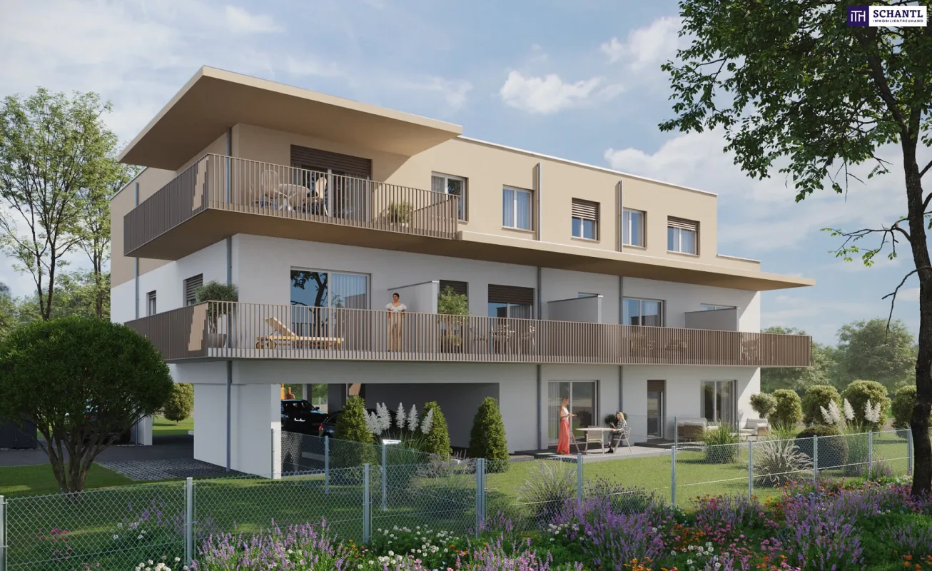 Coole moderne Familienwohnung mit Blick ins Grüne in einer ruhigen Sackstraße gelegen - 8041 Graz - PROVISIONSFREI! - Bild 1