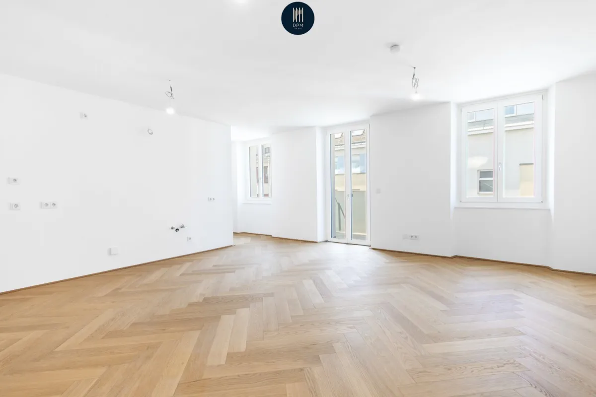 "Apostelhof" 3 Zimmer Altbauwohnung mit Balkon- modern living im Altbau auf höchstem Standard mitten im 3. Bezirk - Bild 1