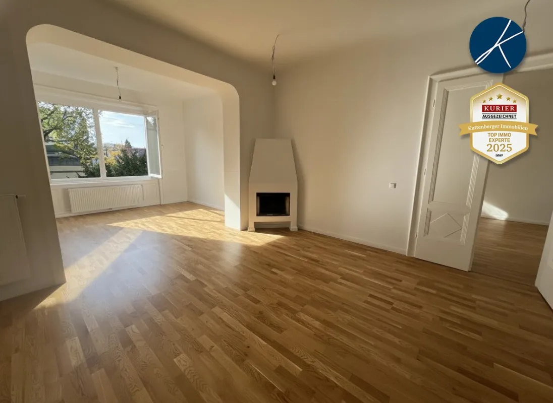 Beste Lage U4 Hietzing: ERSTBEZUG nach erstklassiger Generalsanierung! *Traumhafte Altbau-Wohnung mit 2 Balkonen* - Bild 1