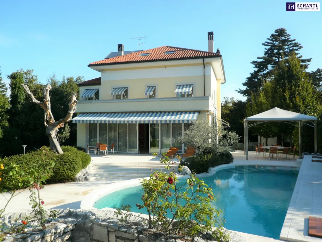 LUXUSVILLA in Italien - Opicina - Region Friaul - Provinz Triest - mit WNF von ca.400m² - Eigengarten 1.500m² - Pool und Wellnessbereich! - Bild 1