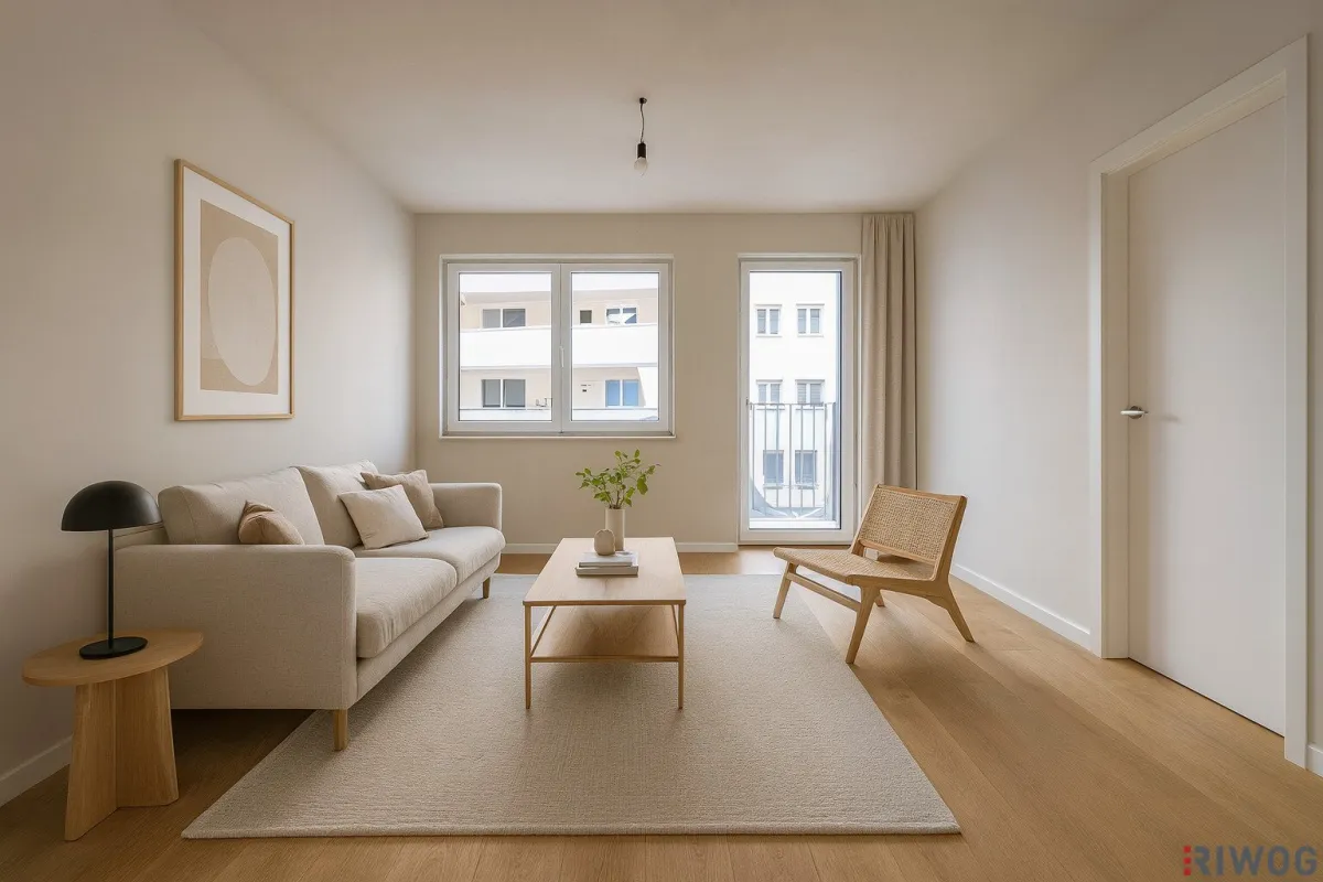 Erstbezug nach Errichtung | für Anleger oder Eigennutzer | 2 Zimmerwohnung mit Loggia | Luftwärmepumpe | optionaler Tiefgaragenplatz - Bild 1