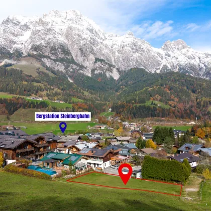 Grundstück in Leogang/Pirzbichl - Ski in Ski out - direkt an der Steinbergbahn Leogang - Bild 2
