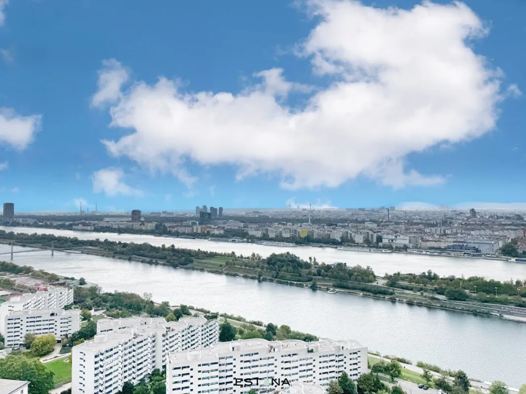 Wohnen am Wasser mit Blick über Wien - provisionsfrei - Bild 1