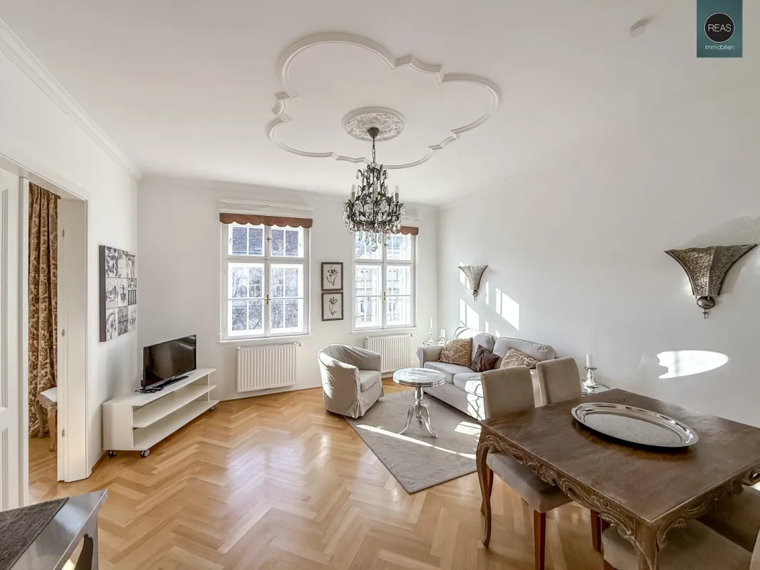 Provisionsfrei: Vollausgestattetes Apartment mit Möblierung und Balkon in Sieveringer Bestlage! Klimatisiert! - Bild 1